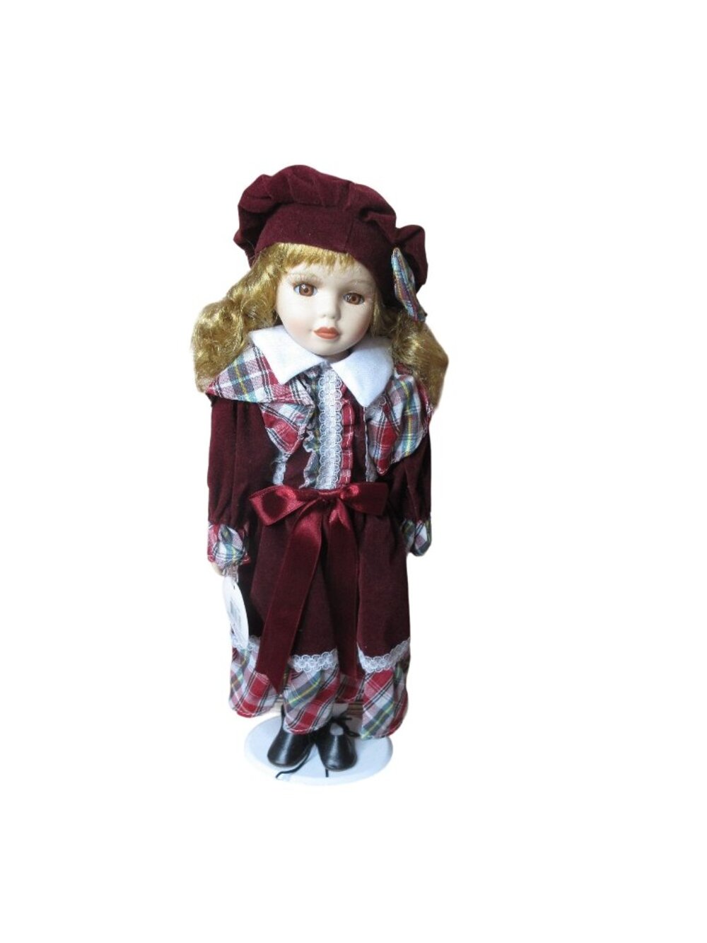 Menie Limited Edition 16" Porcelain Doll Box & COA - Vintage - Tina